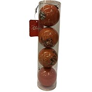 CHRISTMAS INSPIRATION Christmas decorations - Winnie the Pooh, orange, 4 pcs - Christmas Ornaments