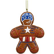 CHRISTMAS INSPIRATION Christmas decorations - Marvel, gingerbread Captain America - Christmas Ornaments