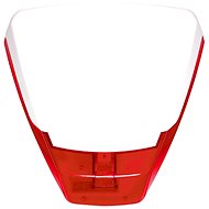 PYRONIX DELTABELL E RED Kabelgebundener Außenalarm - Piezo - rote Basis - mit Deltabell E Modul - Sirene