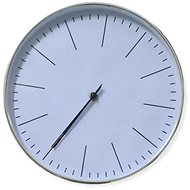 Foxter 1228 Nástěnné hodiny 30 cm stříbrné - Wall Clock