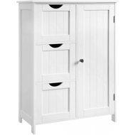 Houseland Vasagle Bety white - Bathroom Cabinet