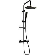Mexen KX49 black / gold (771504991-75) - Shower Set