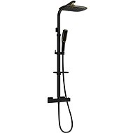 Mexen CQ49 black / gold (772504995-75) - Shower Set