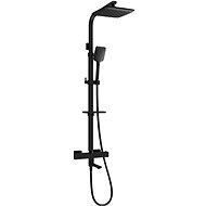 Mexen CQ62 bath column with thermostatic mixer black (779106295-70) - Shower Set