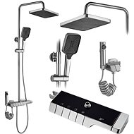 REA Lungo thermostat ROB brushed nickel (REA-P6624) - Shower Set