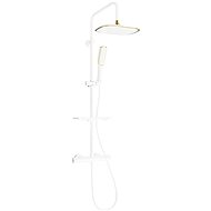 Mexen KT49 white/gold (771504993-25) - Shower Set