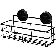 Ridder Vacuum Shelf Stainless Steel, Black 12010210 - Bathroom Shelf
