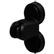 Ridder Vacuum Shower Holder, two suction cups, black 12139100 - Shower Holder