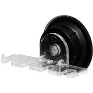 Ridder Vacuum Holder for 4 toothbrushes, black 12102210 - Toothbrush Holder