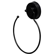 Ridder Vacuum Towel Rack, Black 12050010 - Towel Rack