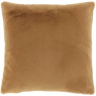 TEXTILOMANIE Decorative cushion Lonne 45 × 45 cm, brown-orange - Pillow