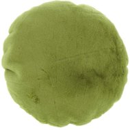 TEXTILOMANIE Round decorative cushion Lonne 40 cm, green - Pillow