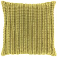 TEXTILOMANIE Decorative cushion Dolf 45 × 45 cm, yellow-green - Pillow