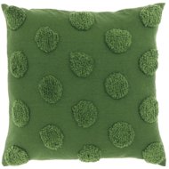 TEXTILOMANIE Decorative cushion Giel 45 × 45 cm, green - Pillow