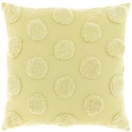 TEXTILOMANIE Decorative cushion Giel 45 × 45 cm, yellow - Pillow