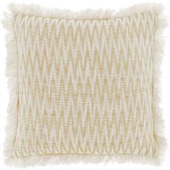 TEXTILOMANIE Decorative cushion Zach 45 × 45 cm, beige - Pillow