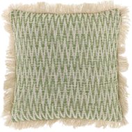 TEXTILOMANIE Decorative cushion Zach 45 × 45 cm, green - Pillow