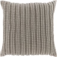 TEXTILOMANIE Decorative cushion Dolf 45 × 45 cm, grey - Pillow