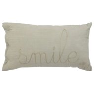 TEXTILOMANIE Children's decorative pillow smile 50 × 30 cm, green - Pillow