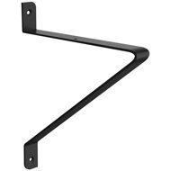Walteco Console GAND, 250 × 220 mm, load capacity 30 kg, mat black - Console