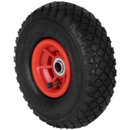 WALTECO Inflatable wheel, diameter 260 mm, axle diameter 20 mm, load capacity 200 kg - Spare Castor