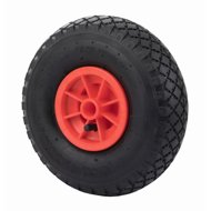 WALTECO Inflatable wheel, plain bearing, diameter 260 mm, load capacity 150 kg - Spare Castor