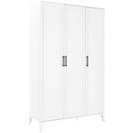 Cheapest furniture Combination wardrobe GRAVEN, white - Wardrobe