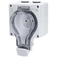 Solight Socket IP66, waterproof and dustproof - Socket