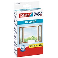 TESA Insect screen STANDARD, for window, white, 1.3 m × 1.5 m - Insect Screen