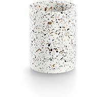 ZELLER Cement toothbrush cup terrazzo 8,2 × 11 cm - Toothbrush Holder Cup