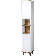 Kesper Bathroom cabinet 32 × 180 × 28 cm, white - Bathroom Cabinet
