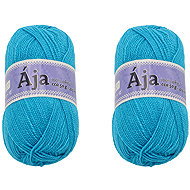BELLATEX SET 2 pcs Yarn Aja NGM 50 g, 925 blue - Yarn