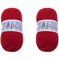 BELLATEX SET 2 pcs Yarn Aja NGM 50 g, 933 red - Yarn