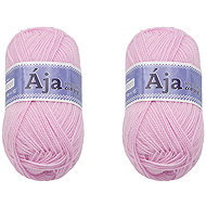 BELLATEX SET 2 pcs Yarn Aja NGM 50 g, 993 light pink - Yarn