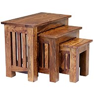 Raavi Storage tables Rami 3 pcs, natural - Side Table