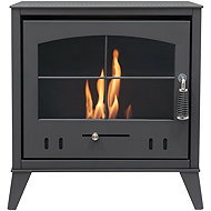 Fired Up OKO S4 Biokrb gray anthracite - Bioethanol Fireplace