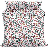 Kaptan cotton bed linen Ornaments green 140 × 200, 70 × 90 cm - Bed Linen