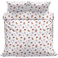 Kaptan cotton bed linen Ornaments red 140 × 200, 70 × 90 cm - Bed Linen