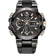 Lige Man digital F0033-2 - black/gold - Watch
