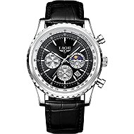 Lige Man 8989-7 silver black - Watch