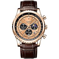 Lige Man 8989-11 rose gold - Men's Watch