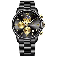 LIGE Darkfire, black - Watch