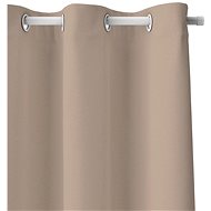 Home Elements Blackout curtain 245 × 140 cm brownish grey - Drape