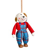 Masek Puppet without threads Dog, 20 cm - Puppet