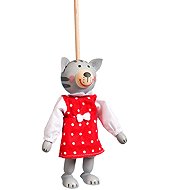 Masek Puppet without threads Cat, 20 cm - Puppet