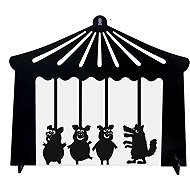 Masek Shadow Puppet Theatre - Three Little Pigs - Game Set