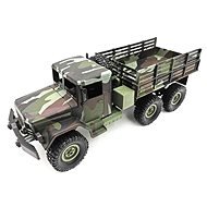 WPL RC vojenský truck M35 1 : 16, 6 × 6, maskáčový, RTR súprava - RC auto