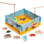 Bigjigs Toys Magnetic Fish Catcher - Motor Skill Toy