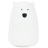 Rabbit & Friends Touch lamp teddy bear, white - Children's Room Light