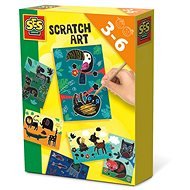 SES Scratching Pictures with Animals - Scratch Pictures